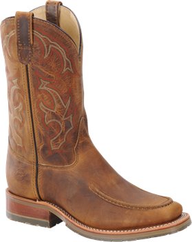 Old Town Folklore Double H Boot Domestic Wide Square Toe Roper